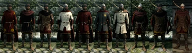 Imperial light armor and clothing