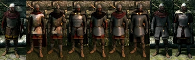 Imperial medium and heavy armors--scale and lamellar