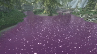 Byzantium Purple with vanilla water textures