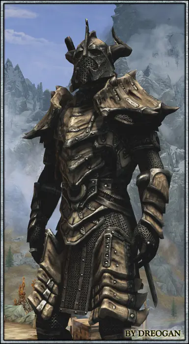 Dragonbone Ebonsteel Armor Se At Skyrim Special Edition Nexus Mods And Community