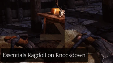 Essentials Ragdoll On Knockdown At Skyrim Special Edition Nexus
