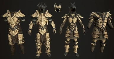 Frankly HD Dragonbone and Dragonscale - Armor and Weapons