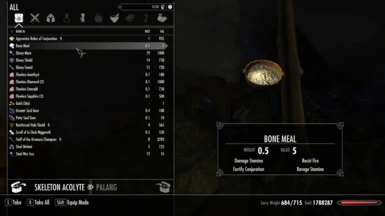Main: Modded Possible loot