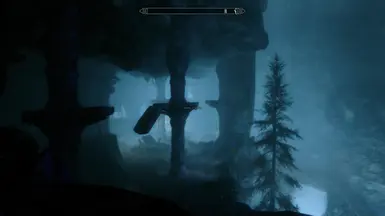 Ustengrav dungeon at night.