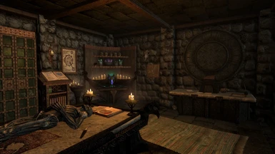 Magical research room
