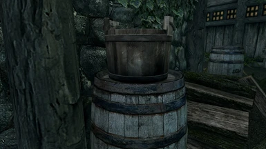 Upscaled - Barrel and bucket