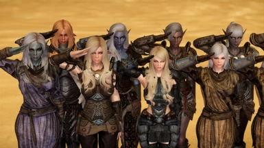 GK Elf Follower Pack Special Edition at Skyrim Special 