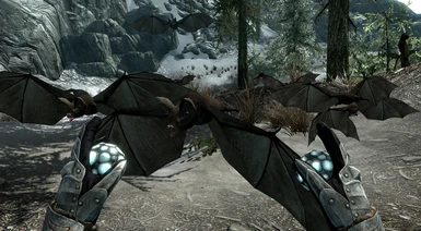 Giant Bats Mounts and Armies SE at Skyrim Special Edition Nexus