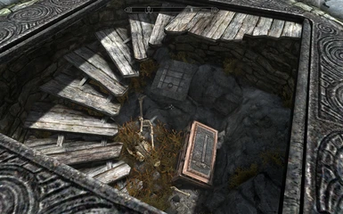 A trapdoor appears after the quest begins