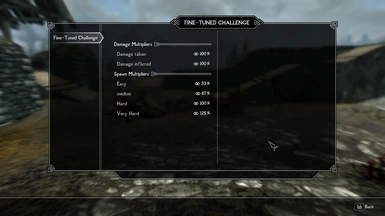 Fine-Tuned Challenge - Adjustable Difficulty Scaling