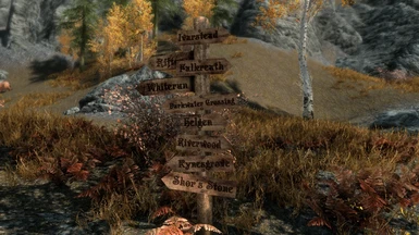 The Rift, 4K with Weathered Road Signs patch