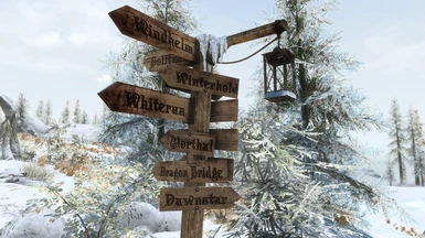 Dawnstar, 4K with Weathered Roadsigns patch
