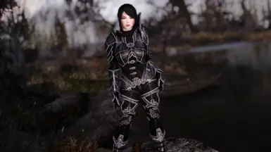 Demon Hunter Armour Sse Cbbe Bodyslide At Skyrim Special Edition