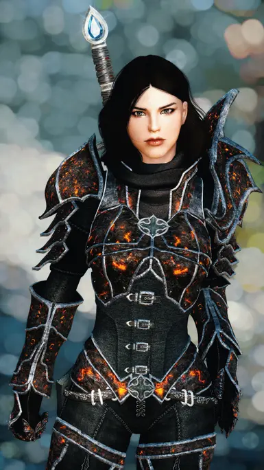 Demon Hunter Armour Sse Cbbe Bodyslide At Skyrim Special Edition