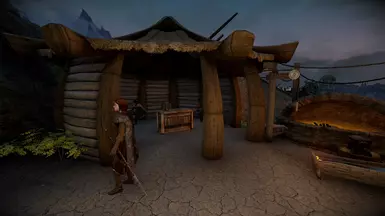 new log wall and roof update