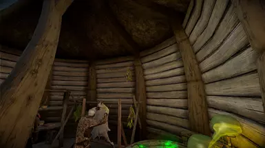 new log wall