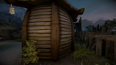 new log wall