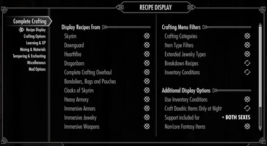 complete crafting overhaul special edition