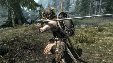 The Classic Nord - AllGUD is the only mod capable of favorite Bow & Shield on Back while unequipped
