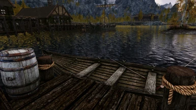 Static rowboat replaced with animated one