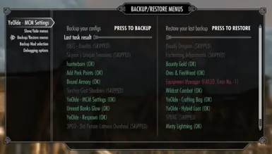 Menu Maid 2 - MCM manager at Skyrim Special Edition Nexus - Mods and  Community