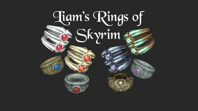Symposium energie lavendel Liam's Rings of Skyrim SE at Skyrim Special Edition Nexus - Mods and  Community