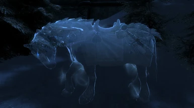 Spectral Horse with my Better Arvak mod installed