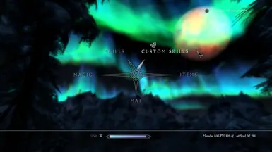 New Custom Skills Tab from Custom Skills Menu