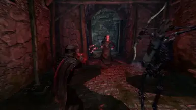 Awakened Nazeem casting the vampire drain and boneman spells