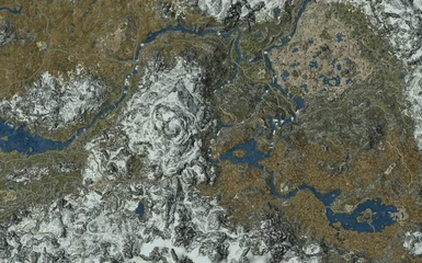 Skyrim Satellite Map