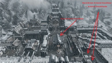 Location of the Bears in Windhelm