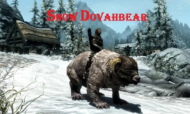 Snow Dovahbear