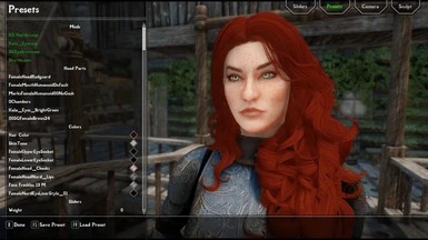 She looks nice with almost any KS hair (this one is not among presets tho)