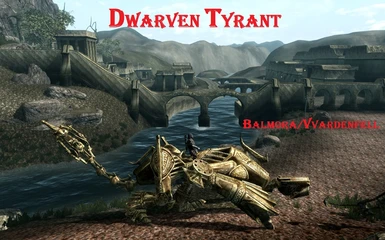 Dwarven Tyrant in Morrowind