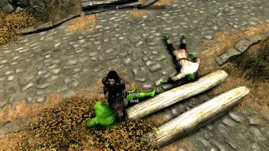 Lord Farquaad standing over Shreks body