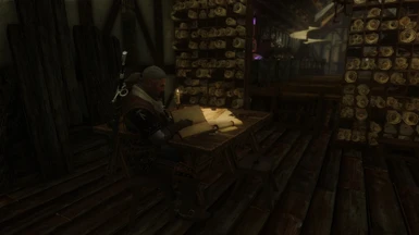 Even Geralt can find interesting stuff