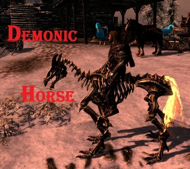 demonic horse