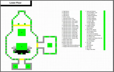 Hall of Wonders - Lower Floor Space Assignments