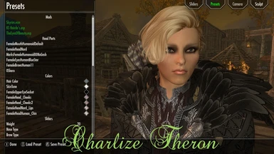 Alivia Preset - And Charlize Theron - Simdrew1993 at Skyrim Special ...