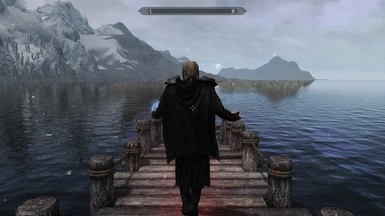 Vampire Lord Fists Up View without this mod