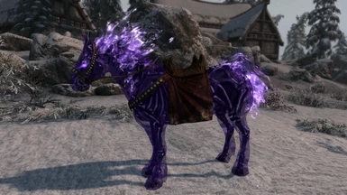 Spectral Horse with equipment from Convenient Horses