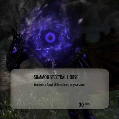 Very long summon - Black Horse - 30 Hours