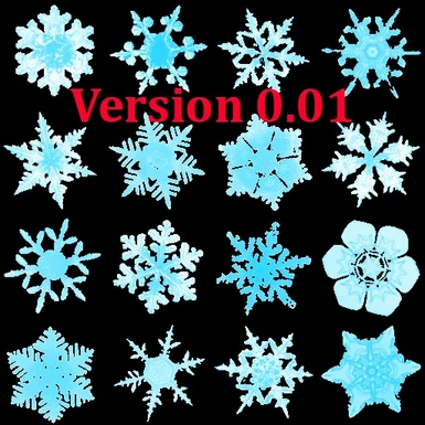 Version 0.01  snowflakes 1