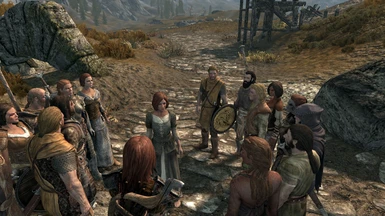 Npc Party At Skyrim Special Edition Nexus Mods And Community
