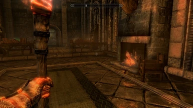 Windhelm Fireplace (hall entrance visible)