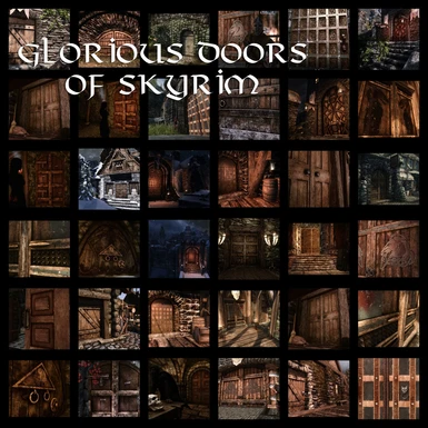 Glorious Doors of Skyrim (GDOS) SE