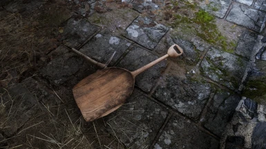 Optional wooden shovel