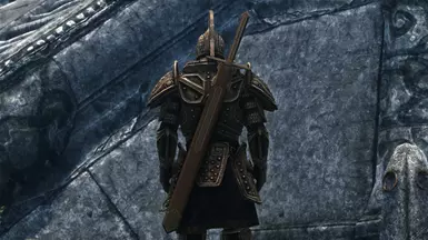 Greatsword seathed