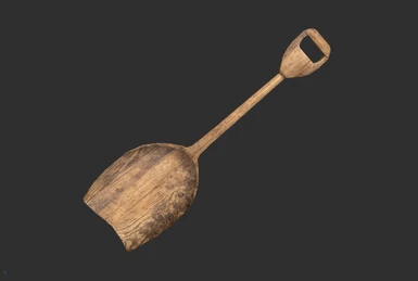 optional wooden shovel for the Farming Tools