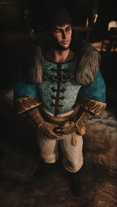Male  Blue/White Textures